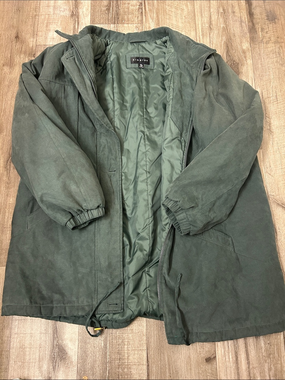 Braetan Olive Green Military Field Jacket